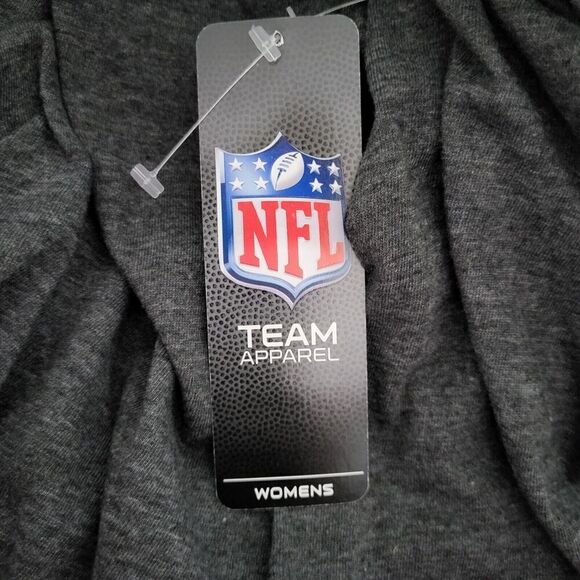 NFL Arizona Cardinals Short Sleeve V-Neck T-Shirt Women's 2X Gray Football NEW - Picture 5 of 9